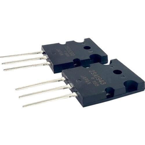 4PCS 2SA1943 / 2SC5200 TO-3P = 1pair (2PCS C5200 + 2PCS A1943) Brand New Original IC Chipset