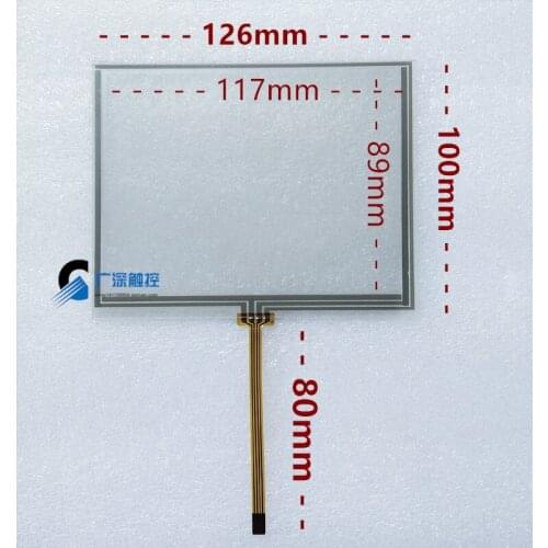 5.6 Inch 5.7 Inch Resistive Touch Screen Industrial Industrial Computer LCD External Screen Handwriting Pad Touch Pad 126x100