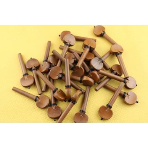 5 set (20pcs) high quality 4/4 Violin Pegs Jujube wood Violin Tuning Pegs