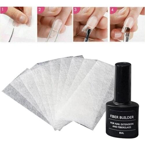 8ml Nail Repair Gel Polish Fiberglass Extension Building UV Nail Gels Nail Extension Gel Hot Sell