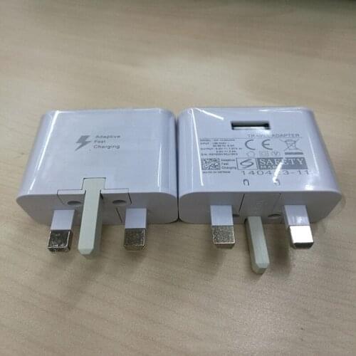 Adaptive Fast Charging UK GB 5V 2A 9V 1.67A Wall charger adapter for samsung galaxy s6 s7 edge note 4 5 for iphone 6 7 plus10pcs