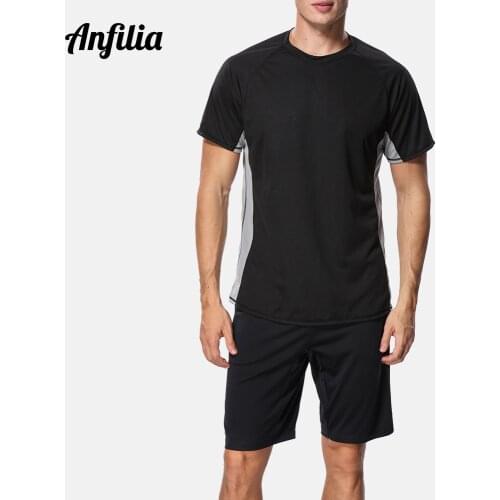 Мужские спортивные футболки Anfilia China At AliExpress