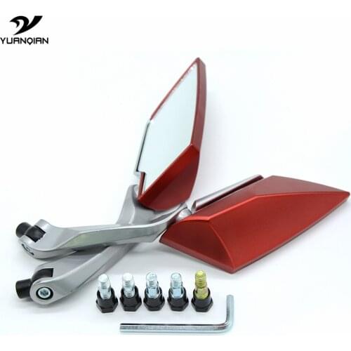 8mm 10mm Motorcycle Mirror Side Mirrors Moto Rear View Mirror For Suzuki GSR GSXR 600 750 1000 K7 K8 K9 DL 650 DL650 SV650 GSX