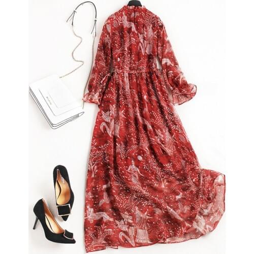 Large Size Elegant Womens Floral Print Maxi Evening Party Dress Summer Sleeve long Flower Sundress Costume