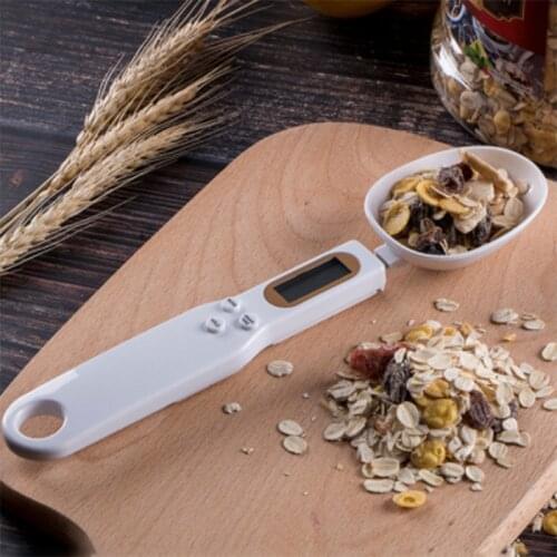 500g/0.1g LCD Display Digital Kitchen Measuring Spoon for Milk Powder Food Electronic Digital Spoon Scale Mini Kitchen Scales