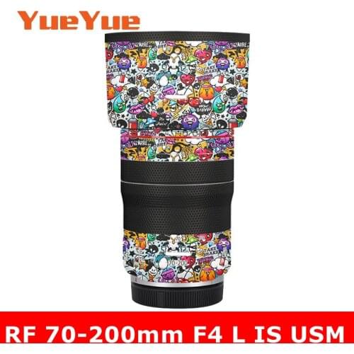 RF70-200 RF 70-200 F4 L IS USM Camera Lens Sticker Protective Skin Film Kit Skin Accessories For Canon RF 70-200mm F4L IS USM