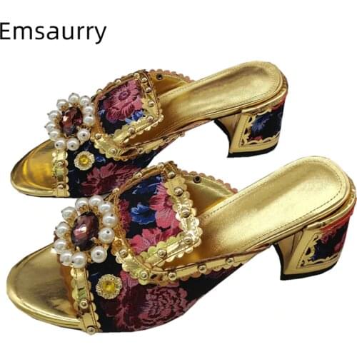 Emsaurry Shoes With Medium Heels