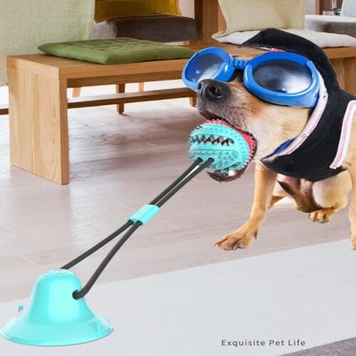 Pet Dog Yoy That Can Make Sounds Dog Toy That Can Place Dog Food To Exercise Agility and Clean Teeth Tooth Cleaning Chewing Toys