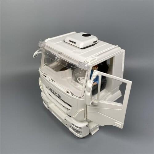 Rc Truck Toys Drive Cab Car Shell For 1/14 Scale Tamiya IVECO 480 Engineering Vehicle Dumper Model