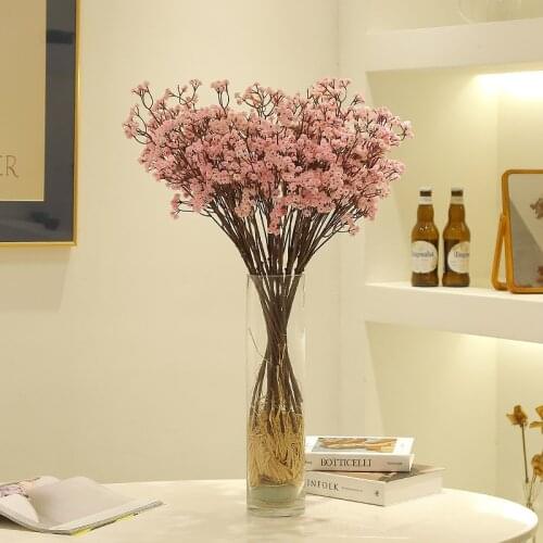 Artificial plant gypsophila dry flower plant small star floral bouquet DIY handicraft wedding home decoration supplies