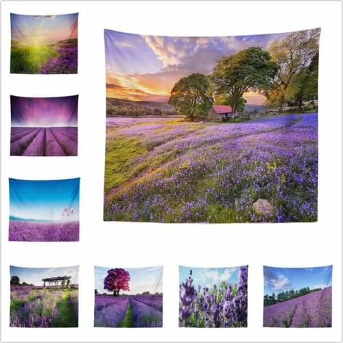 Lavender Tapestry Wall Hanging Decoration Tapestry