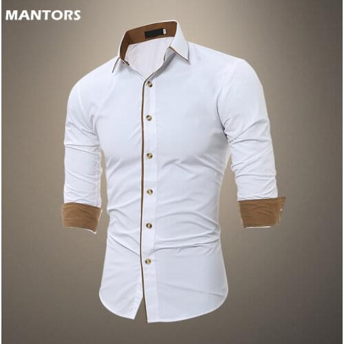 Мужские классические рубашки MANTORS China At AliExpress