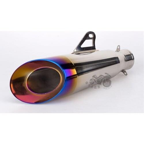 Motorcycle modified exhaust pipe muffler general stainless steel exhaust Z900 GSXR750 CBR300RR