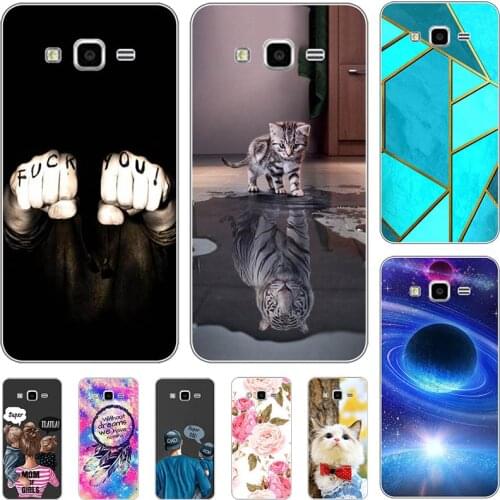 New Silicone Phone Case For Samsung Galaxy J2 Prime Plus J2ACE G532F SM-G532F G532 5.0" Case Cartoon Soft Cover