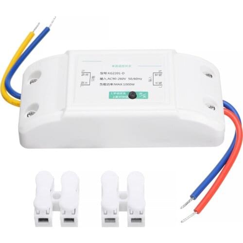 86 Type Portable Wireless Switch Light RF Remote Control Receiver Household Smart Wall Panel Switches