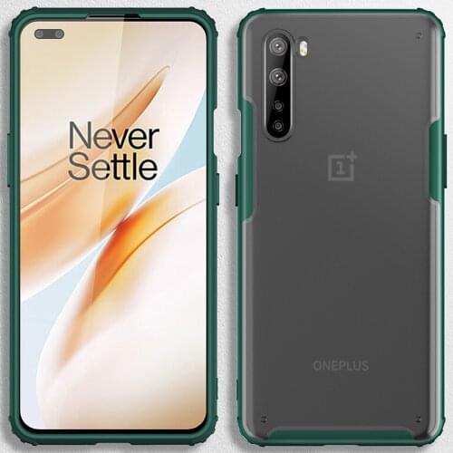 Airbag Drop resistance Case For Oneplus Nord Clear Transparent Matte Cover