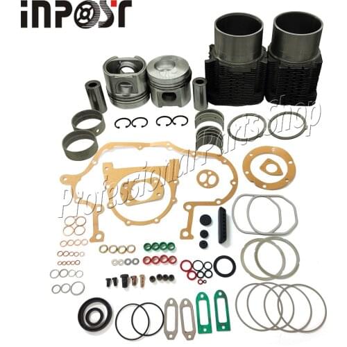 New STD F2L511 Overhaul Rebuild Kit For Deutz F2L 511 Engine Liner Piston Gasket