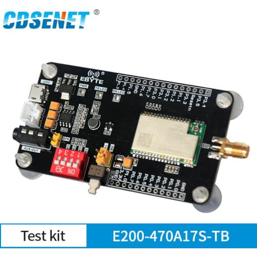 E200-470A17S-TB Test Board for E200-470A17S IOT SMD Audio Module E200 Series SMA-J Broadcasting Transmission Long-distance