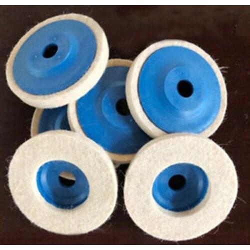 100mm 4inch Round Wool Felt Buff Wheels Polish Discs Pad For Angle Grinder Tools