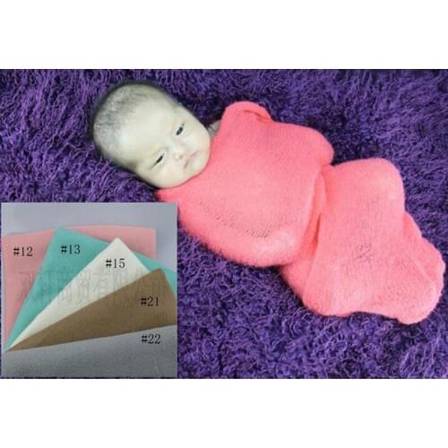 150*50cm Knit Wraps Newborn Baby Photography Backdrops Background Newborn Fotografia Blanket Props Photography fabric