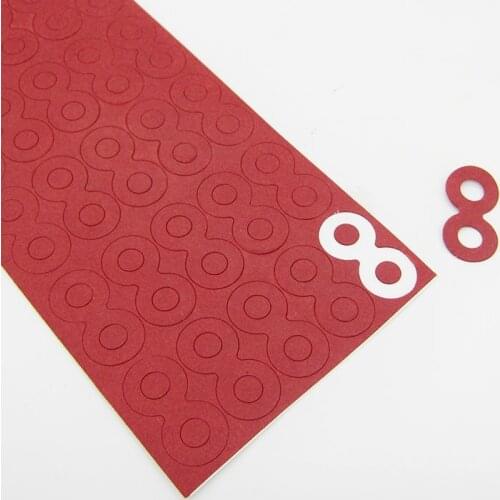 2 section circular fast bar paper 18650 pack insulation pad insulated paper tape adhesive patch