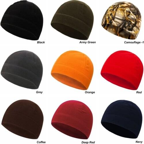 2020 neutral warm hat winter fleece hat mens ski hat riding hat cold protection fleece hat bicycle hat military tactical hat