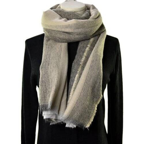 2021 Fashion Newest Ombre Printed Pattern Wool Acrylic Scarf 10pcs/lot