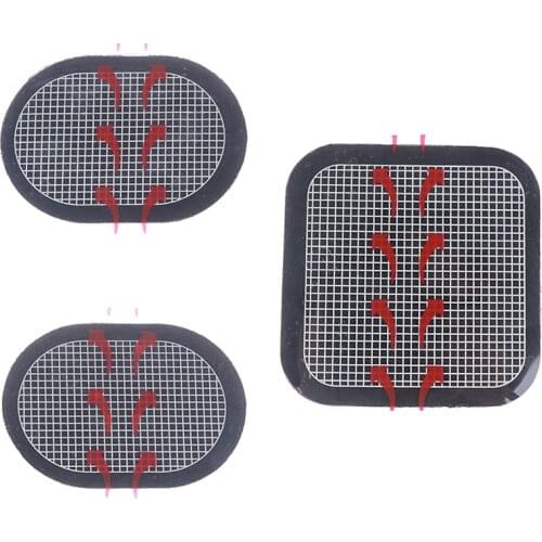 3pcs Massager Patch For Stimulator Trainer Muscles Training Massage Waist Toning Belt Accessories Replacement Gel Pads