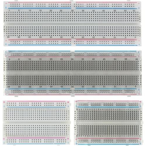 400 Points Breadboard 830 points Breadboard MB-102 Solderless PCB test Board 400 Hole Breadboard MB102 Test Develop DIY