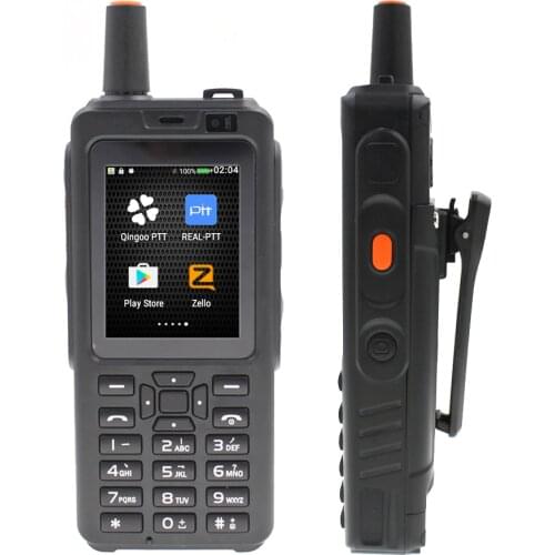 ANYSECU 4G network radio 7S+ Android 6.0 F40 Unlock LTE POC Telefono work with Zello Real-PTT long distance fm transceiver