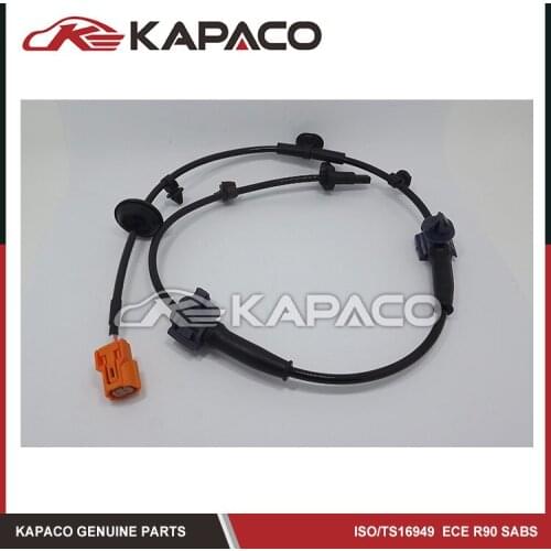 Auto Parts Front Left ABS Sensor For Honda Fit For Jazz 1.2 C-N 2005- 57455-SAG-H01 57455SAGH01 Wheel Speed New Sensor