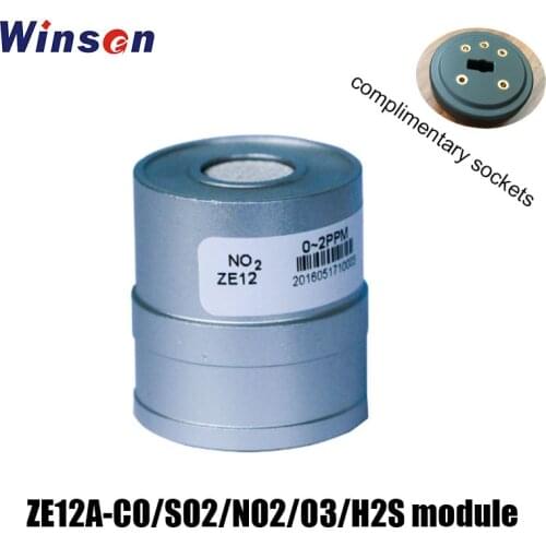 Winsen ZE12/ZE12A CO/NO2/SO2/O3 Gas Sensor Module Atmospheric Environmental Monitoring Come with Pin Socket Free Shipping