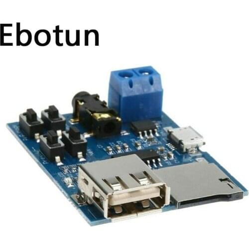 For Mp3 nondestructive decoder board Built-in amplifier mp3 module mp3 decoder TF card U disk decoding player