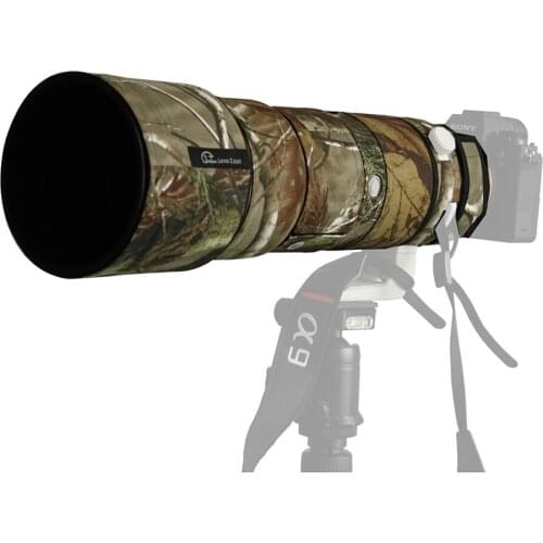 Juntuo Camouflage Lens Cover for Sony FE 100-400mm F4.5-5.6 GM OSS Waterproof Protective Coat Sleeve Wildlife Photography