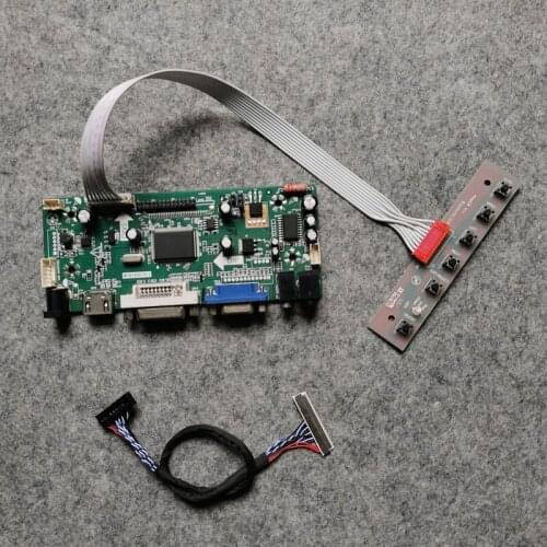 Display drive board Kit 1024*600 VGA DVI M.NT68676 For HSD100IFW1/HSD100IFW2/HSD100IFW4/HSD101PFW2 screen LVDS 30 Pin WLED
