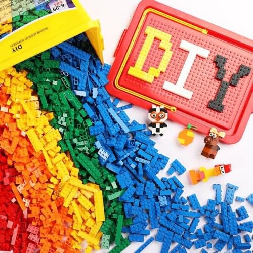 DIY Classic Base Building Blocks Set Bricks City Creative Toys For Children Educational Bulk Bricks Block Christmas gift