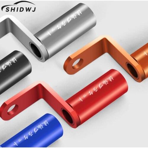 Motorcycle Rearview Mirror Mount T6 aluminum alloy Extender Bracket Clamp Bar Handlebar Stand Phone Holder Levers Multi Function