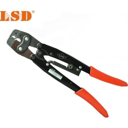 LS-28C crimping tool for 6-10mm2 connector insulated wire closed end cap terminals crimper