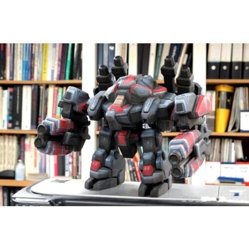 Starcraft 2 Thor Terran Mechanical Walker Paper Model Craft Kit 35cm=14"Tall Puzzles Handmade Toy DIY