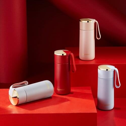 Mini Blue 180ml Portable Thermos Bottle Kids Insulated Cup 304 Stainless Steel Tumbler Travel Coffee Mug Termo Acero Inoxidable