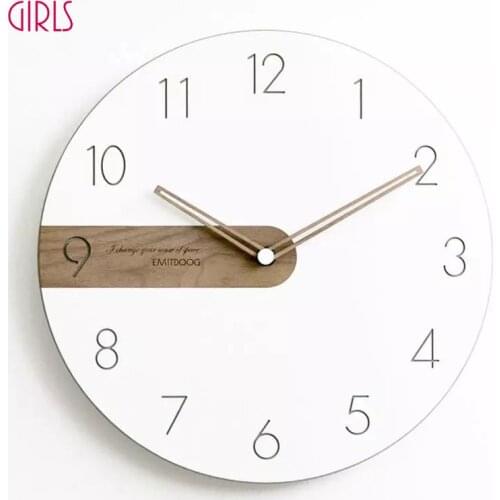 Wall Clock Modern Design Living Room Decoration Wall Watches Home Decor Modern Quartz Silent Wall Clocks For Home Christmas Gift