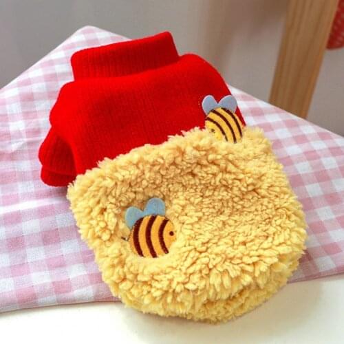 Pet Clothing Wear-resistant Cat Dog Warm Clothing Casual Dog Clothing Close-fitting for Autumn