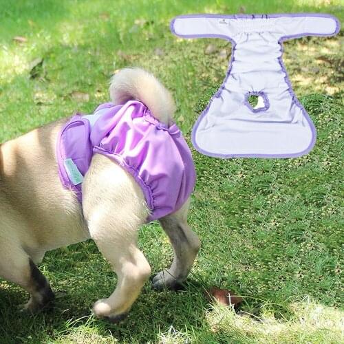 Diapers for Male Female Dogs Underwear Menstruation Diapers Panties Reusable Contraception Hygienic Panties for Small Large Dogs