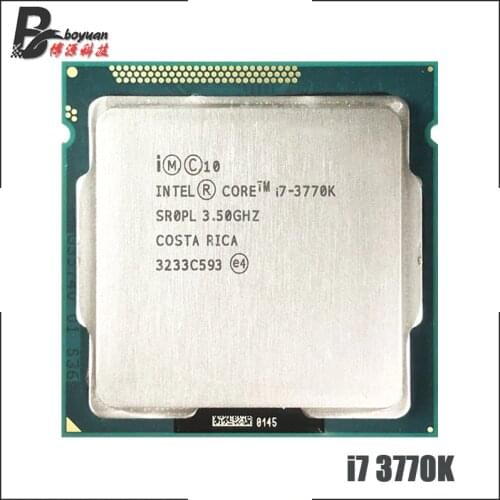 Intel Core i7-3770K i7 3770K 3.5 GHz Quad-Core CPU Processor 8M 77W LGA 1155
