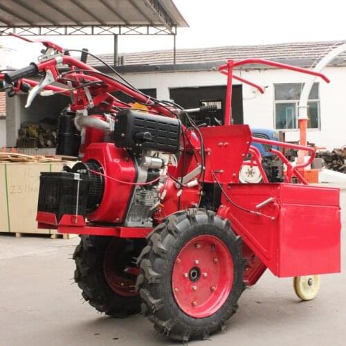 Agricultural Field Cultivating Machine Loose Soil Plowing Turning Rotary Tiller Farm Mini Power Tiller/Walking Hand Tractor