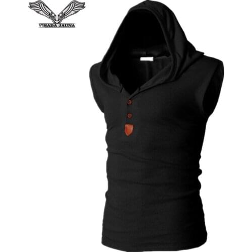 VISADA JAUNA Men's Sleeveless Tank Tops