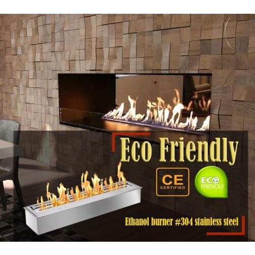 Inno living fire 48 inch indoor fireplace with bioetanol fuel