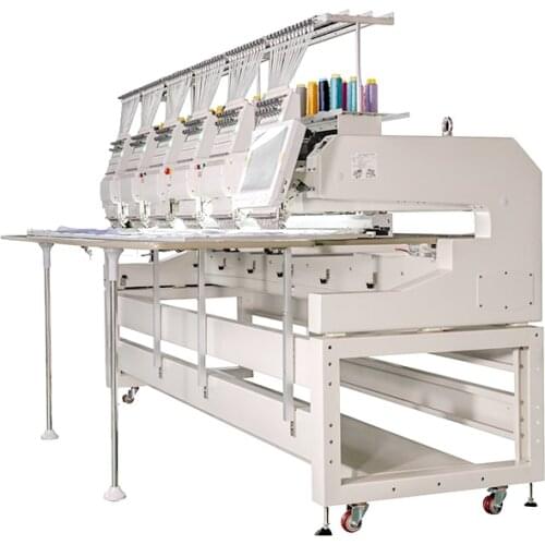 Six Head Lewanjoy Embroidery Machine T-shirt Hat Flat Good Quality Embroidery Machine