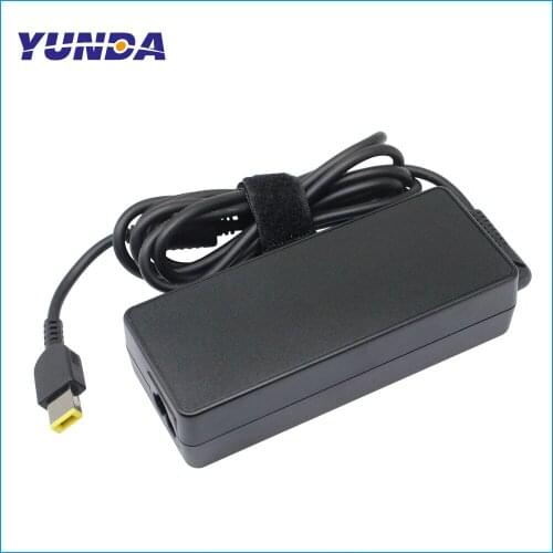 90W 20V 4.5A AC DC laptop charger adapter with usb square pin for IBM/Lenovo
