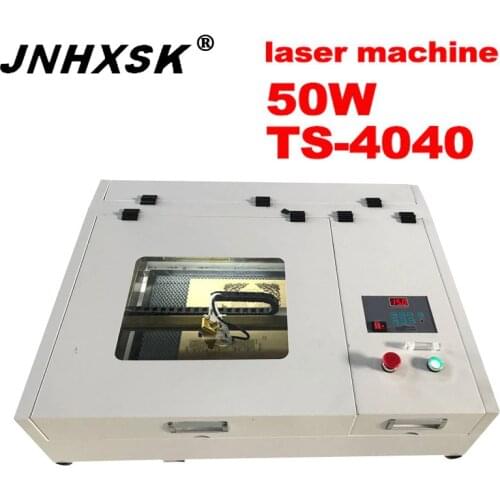 50W CO2 laser engraving and cutting machine 4040 laser engraver and cutter free shipping with higher quality